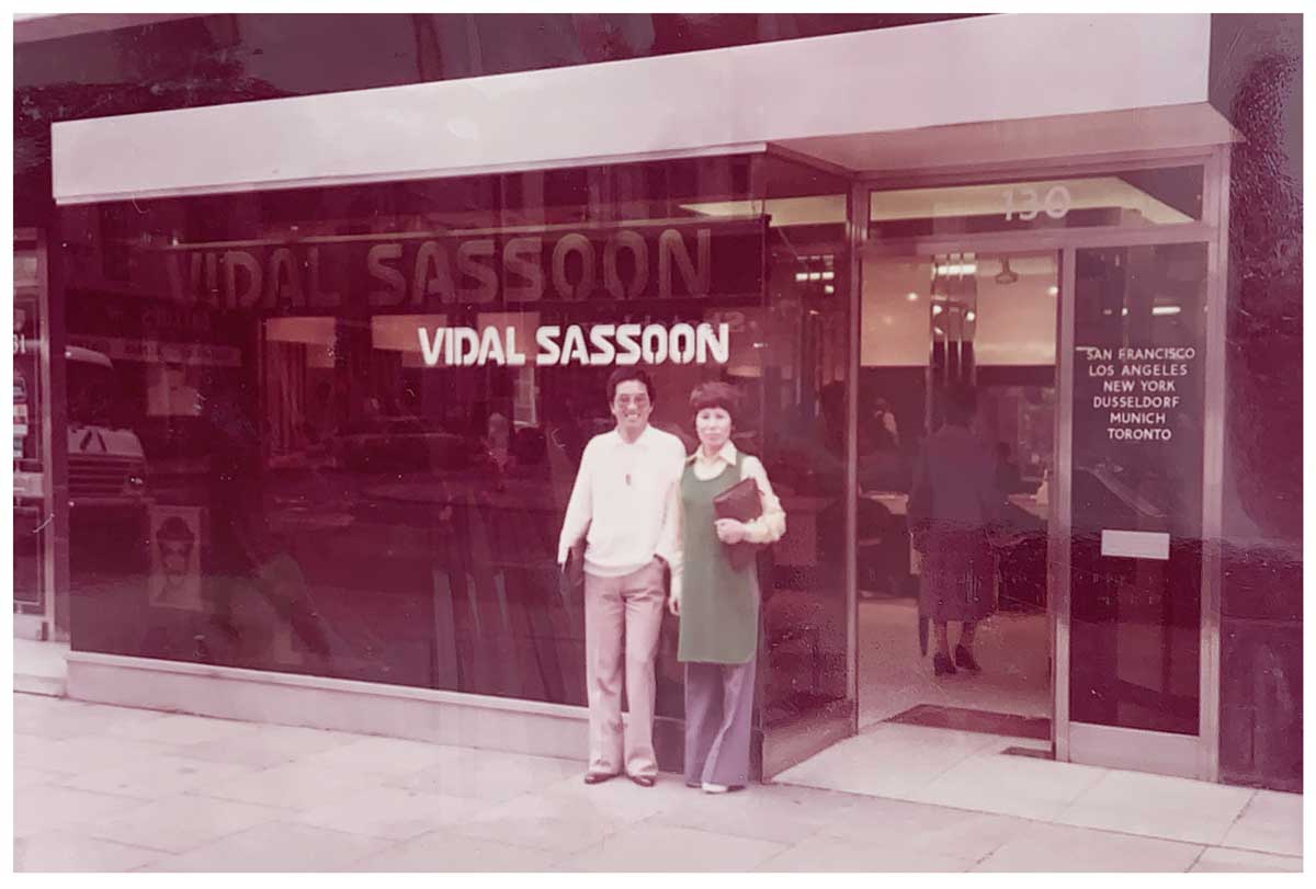 ロンドンのヴィダルサスーンアカデミーへの留学がはじまる